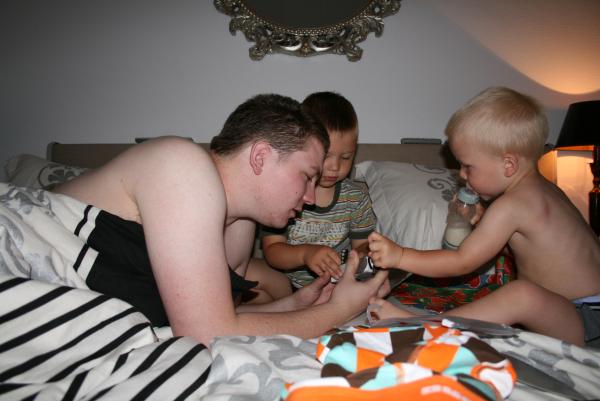 Vaderdag, geplaatst door mama Lizanne op 2007-08-16