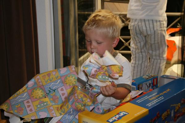 Jesse 3 jaar!, geplaatst door mama Lizanne op 2008-08-26