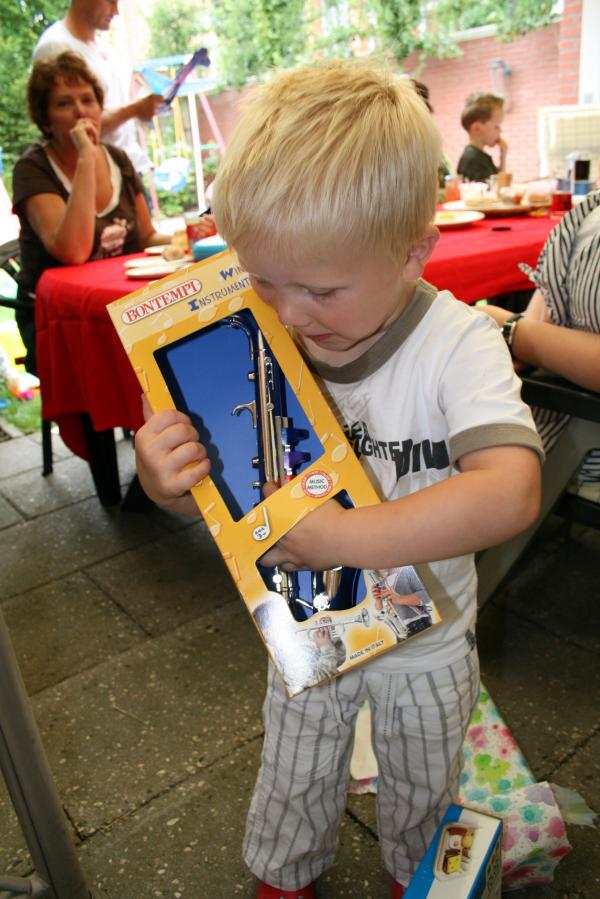 Jesse 3 jaar!, geplaatst door mama Lizanne op 2008-08-27