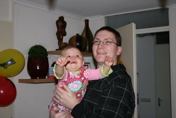 Alana 1 jaar!, geplaatst door mama Lizanne op 2008-11-10