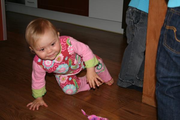 Alana 1 jaar!, geplaatst door mama Lizanne op 2008-11-10