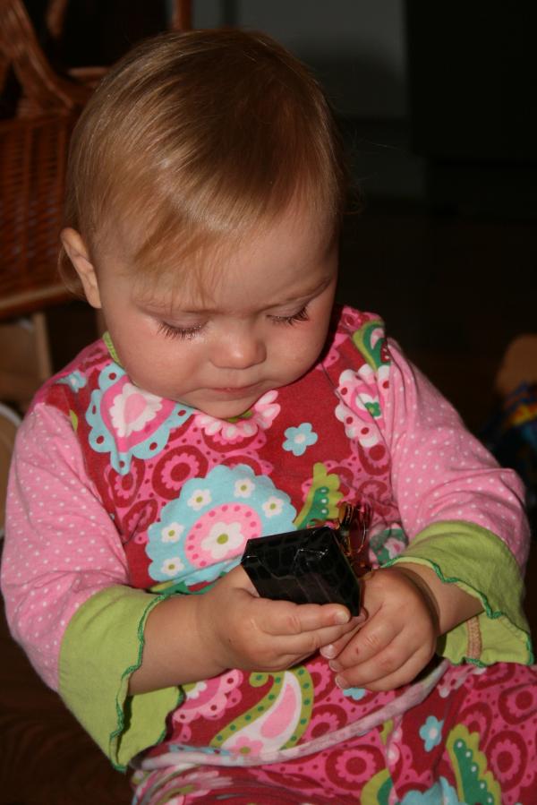 Alana 1 jaar!, geplaatst door mama Lizanne op 2008-11-11