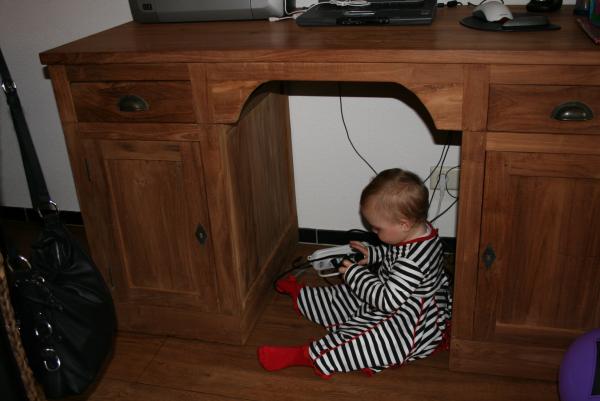 Alana 1 jaar!, geplaatst door mama Lizanne op 2008-11-11