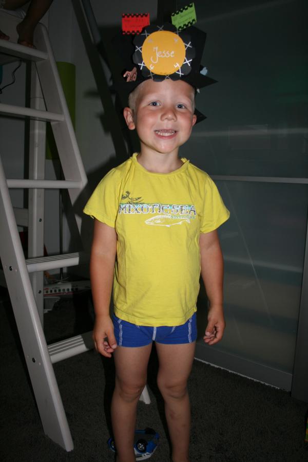 Jesse 4 jaar!, geplaatst door mama Lizanne op 2009-10-19