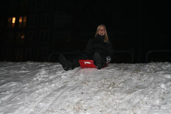 Wintersport aan de maasboulevard!, geplaatst door mama Lizanne op 2011-01-09