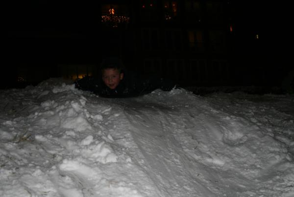 Wintersport aan de maasboulevard!, geplaatst door mama Lizanne op 2011-01-09