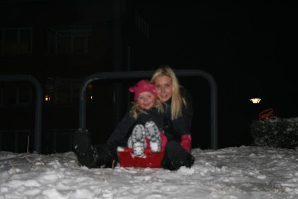 Wintersport aan de maasboulevard!, geplaatst door mama Lizanne op 2011-01-09