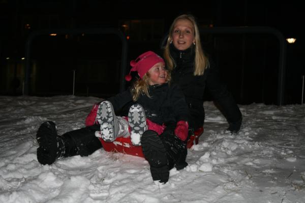 Wintersport aan de maasboulevard!, geplaatst door mama Lizanne op 2011-01-09