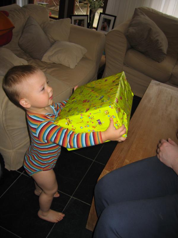 Merijn zijn 2e verjaardag!, geplaatst door mama Lizanne op 2006-05-29