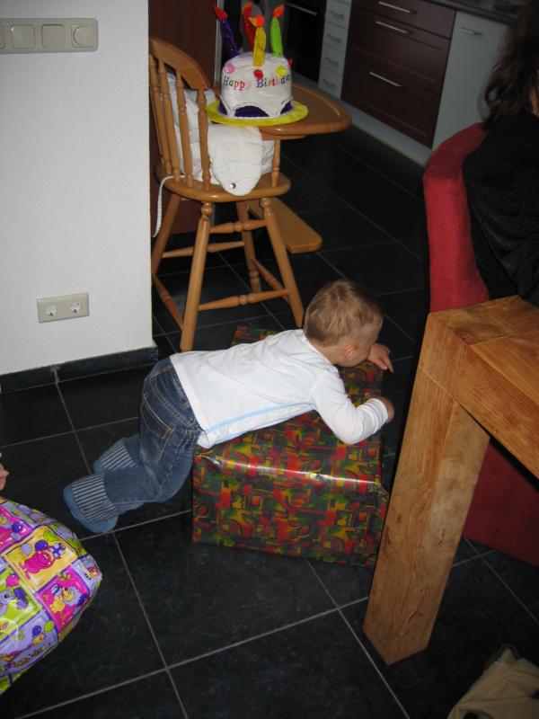 Merijn zijn 2e verjaardag!, geplaatst door mama Lizanne op 2006-05-29