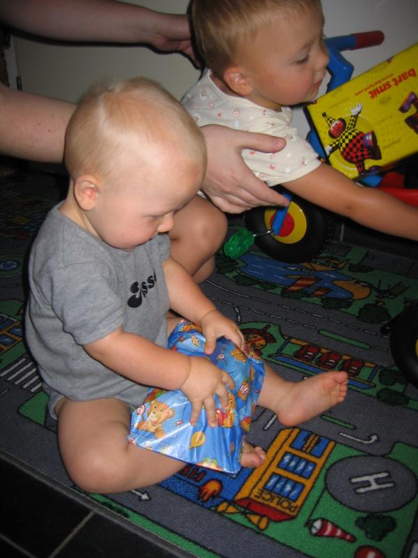 Jesse 1 jaar., geplaatst door mama Lizanne op 2006-08-11