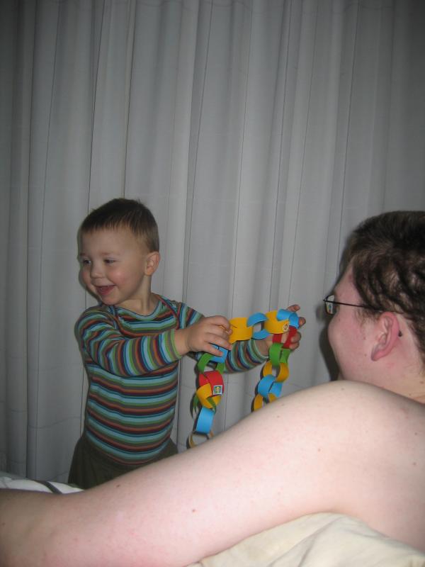 Papa is jarig., geplaatst door mama Lizanne op 2007-05-25