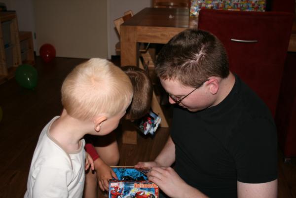 Merijn 3 jaar., geplaatst door mama Lizanne op 2007-05-29