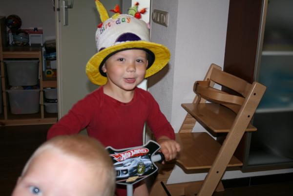 Merijn 3 jaar., geplaatst door mama Lizanne op 2007-05-29