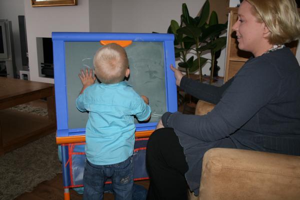 Merijn 3 jaar., geplaatst door mama Lizanne op 2007-05-29