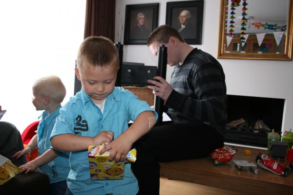 Merijn 3 jaar., geplaatst door mama Lizanne op 2007-05-29