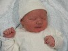 Net na de geboorte - Merijn ligt te slapen, geplaatst door papa Boudewijn op 2004-06-03
