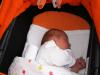 Alana in de kinderwagen., geplaatst door mama Lizanne op 2007-11-05