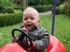 Alana in duwauto!, geplaatst door mama Lizanne op 2008-07-11