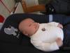Merijn in z'n stoeltje - 2, geplaatst door papa Boudewijn op 2004-07-27