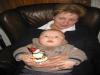 Merijn op schoot bij oma van der Kammen., geplaatst door mama Lizanne op 2004-12-15