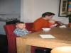 Merijn aan het eten op Mama`s verjaardag., geplaatst door mama Lizanne op 2006-05-17